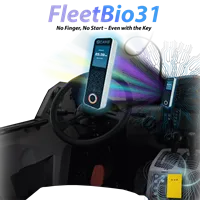 FleetBio31 - Biometric Fingerprint Starter Controller for Forklift, Truck, Crane, Lorry, Bus, Car and etc